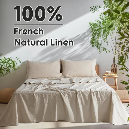 100% Natural Linen Bedset