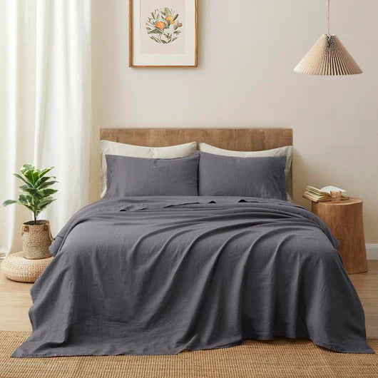100% Natural Linen Bedset