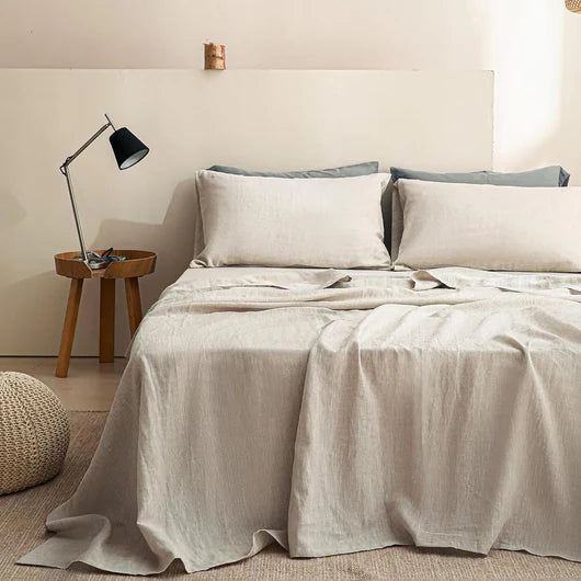 100% Natural Linen Bedset